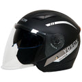 K6 Double Mirror Half Helmet for Men & Women